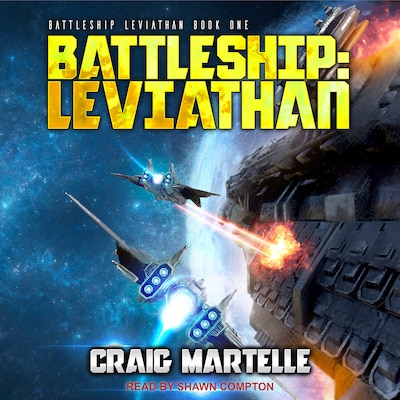 Battleship: Leviathan – omslag til lydbogen af Craig Martelle