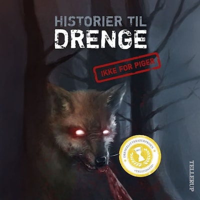 Historier til drenge #1: Historier til drenge [IKKE FOR PIGER] – omslag til lydbogen af Michael Kamp, Carina Evytt, Pernille Eybye