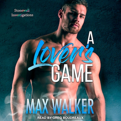 A Lover’s Game – omslag til lydbogen af Max Walker