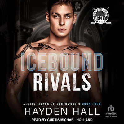 Icebound Rivals – omslag til lydbogen af Hayden Hall