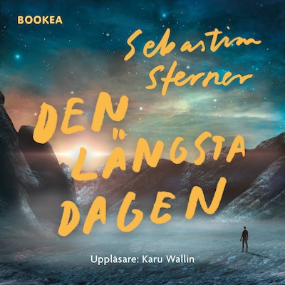Den längsta dagen – omslag till ljudboken av Sebastian Sterner