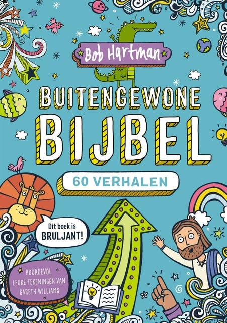 Buitengewone Bijbel: 60 verhalen – omslag van het luisterboek van Bob Hartman