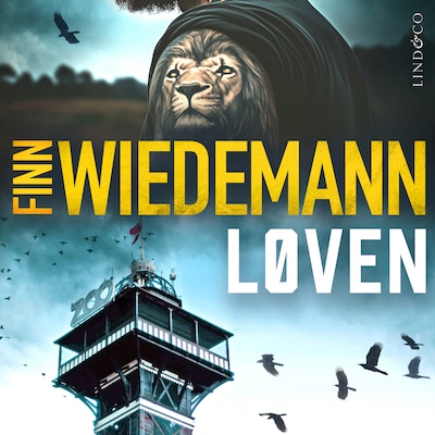 Løven – omslag til lydbogen af Finn Wiedemann