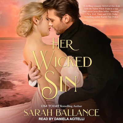 Her Wicked Sin – omslag til lydbogen af Sarah Ballance