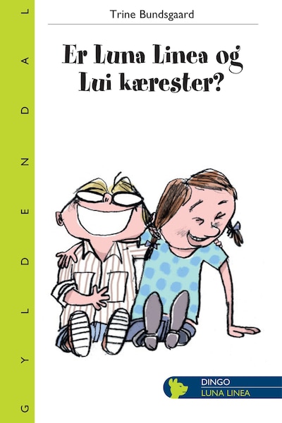 Er Luna Linea og Lui kærester? – omslag til lydbogen af Trine Bundsgaard