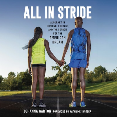 All in Stride – omslag til lydbogen af Johanna Garton