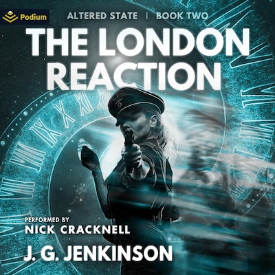 The London Reaction – omslag til lydbogen af J.G. Jenkinson