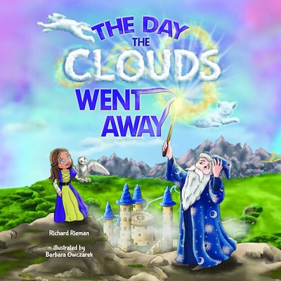 The Day the Clouds Went Away – omslag til lydbogen af Richard Rieman
