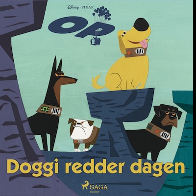 Op - Doggi redder dagen – omslag til lydbogen af Disney