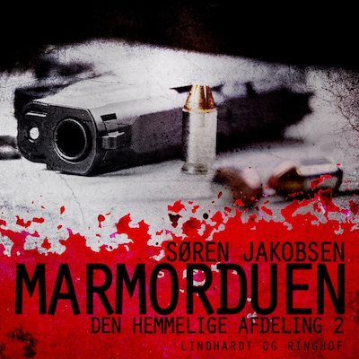 Marmorduen – omslag til lydbogen af Søren Jakobsen