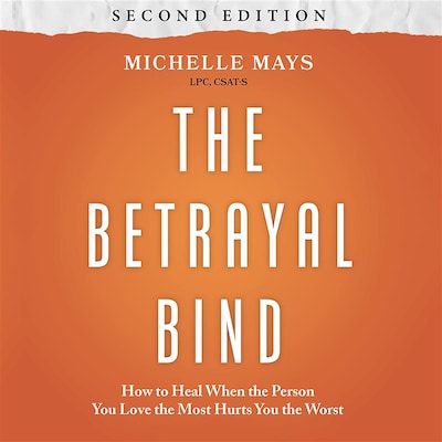 The Betrayal Bind – omslag til lydbogen af Michelle Mays