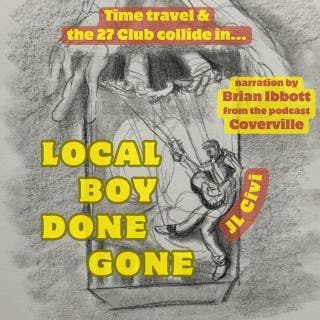 Local Boy Done Gone – omslag till ljudboken av JL Civi