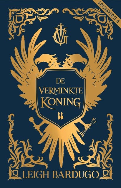 De verminkte koning – omslag van het luisterboek van Leigh Bardugo
