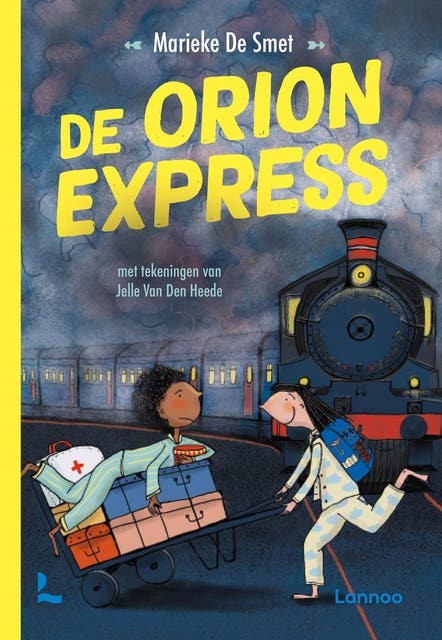 De Orion Express – omslag van het luisterboek van Marieke De Smet