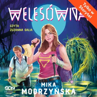Welesówna. Pakty z zaświatami – okładka audiobooka, autor Mika Modrzyńska