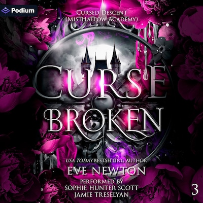Curse Broken – omslag til lydbogen af Eve Newton