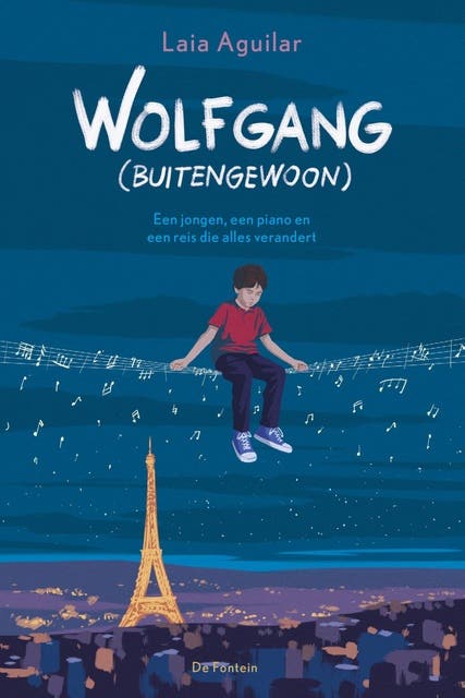 Wolfgang (buitengewoon): Een jongen, een piano en een reis die alles verandert – omslag van het luisterboek van Laia Aguilar