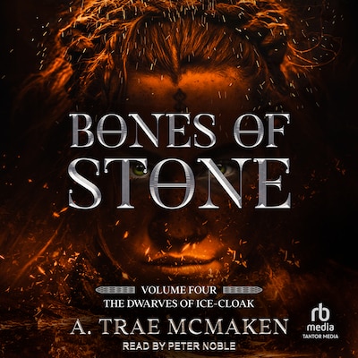 Bones of Stone – omslag til lydbogen af A. Trae McMaken