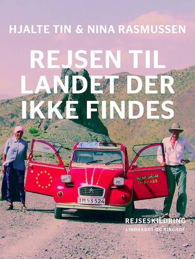 Rejsen til landet der ikke findes – omslag til lydbogen af Nina Rasmussen, Hjalte Tin