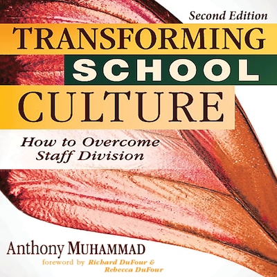 Transforming School Culture – omslag til lydbogen af Anthony Muhammad