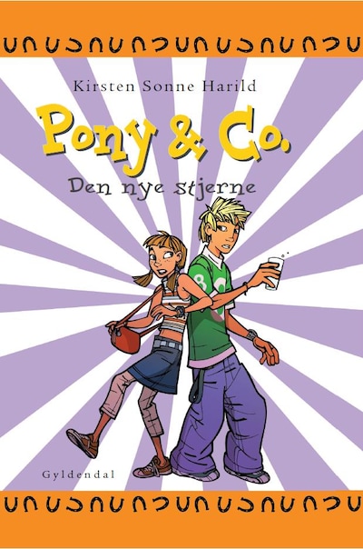 PONY & CO. 7 - Den nye stjerne – omslag til lydbogen af Kirsten Sonne Harild