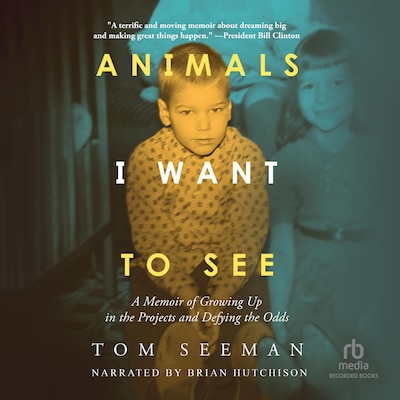 Animals I Want to See – omslag til lydbogen af Tom Seeman