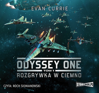 Odyssey One. Tom 1. Rozgrywka w ciemno – okładka audiobooka, autor Evan Currie