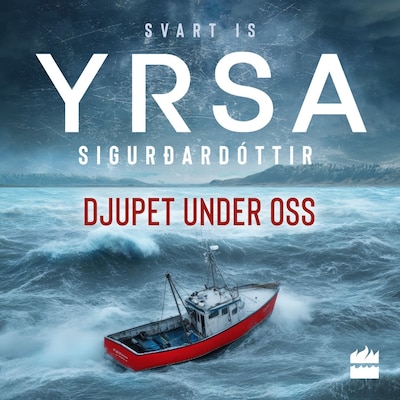 Djupet under oss – omslag till ljudboken av Yrsa Sigurðardóttir