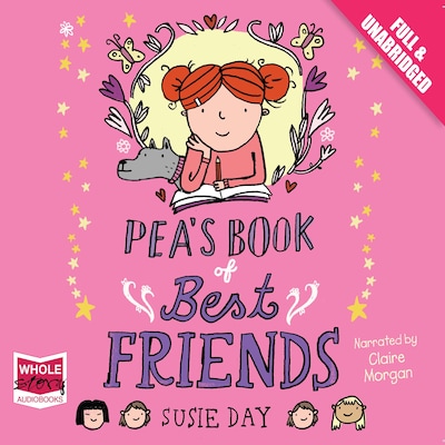 Pea's Book of Best Friends – omslag til lydbogen af Susie Day