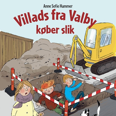 Villads fra Valby køber slik – omslag til lydbogen af Anne Sofie Hammer