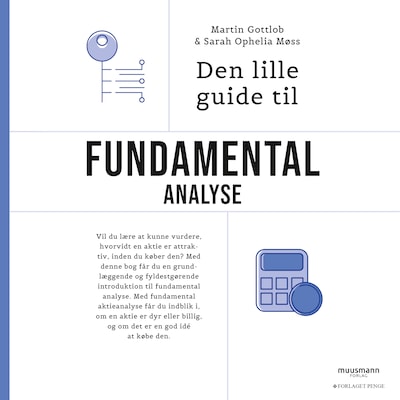 Den lille guide til fundamental analyse – omslag til lydbogen af Martin Gottlob, Sarah Ophelia Møss