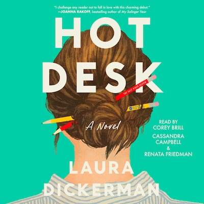 Hot Desk – omslag til lydbogen af Laura Dickerman