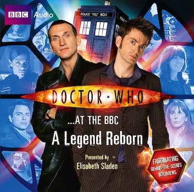 Doctor Who At The BBC: A Legend Reborn – omslag til lydbogen af BBC