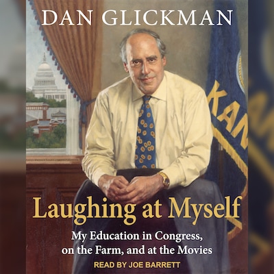 Laughing at Myself – omslag til lydbogen af Dan Glickman