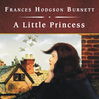 A Little Princess, with eBook – omslag til lydbogen af Frances Hodgson Burnett
