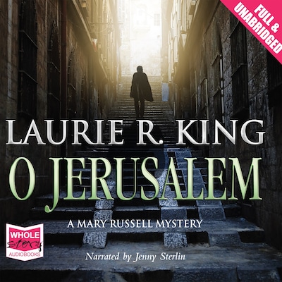 O Jerusalem – omslag til lydbogen af Laurie R. King