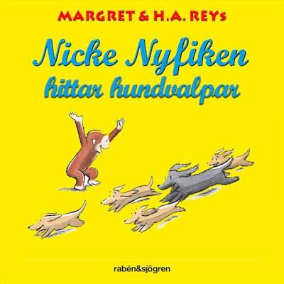 Nicke Nyfiken hittar hundvalpar