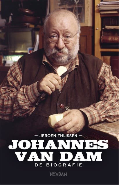 Johannes van Dam: De biografie – omslag van het luisterboek van Jeroen Thijssen