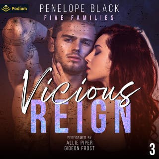 Vicious Reign: Five Families, Book 3 – omslag till ljudboken av Penelope Black