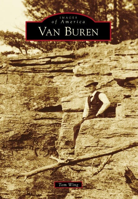 Van Buren – omslag til lydbogen af Tom Wing