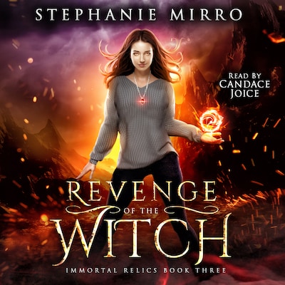 Revenge of the Witch – omslag til lydbogen af Stephanie Mirro