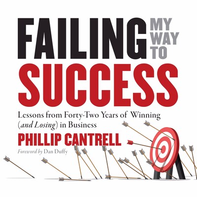 Failing My Way to Success – omslag til lydbogen af Phillip Cantrell