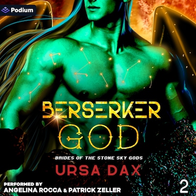 Berserker God – omslag til lydbogen af Ursa Dax