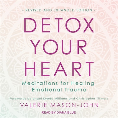 Detox Your Heart – omslag til lydbogen af Valerie Mason-John