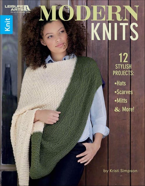 Modern Knits: 12 Stylish Projects—Hats, Scarves, Mitts and More – omslag til lydbogen af Kristi Simpson