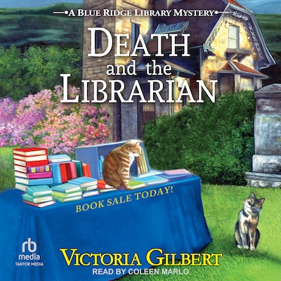 Death and the Librarian – omslag til lydbogen af Victoria Gilbert