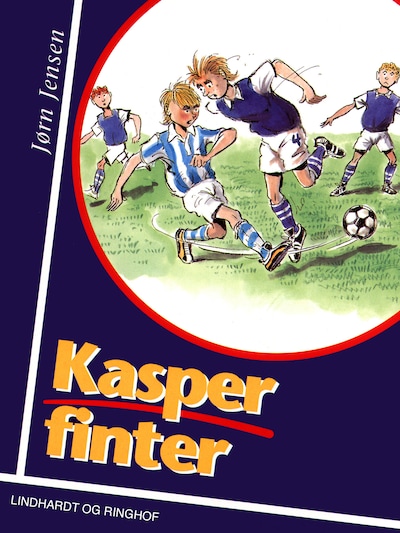 Kasper finter – omslag til lydbogen af Jørn Jensen