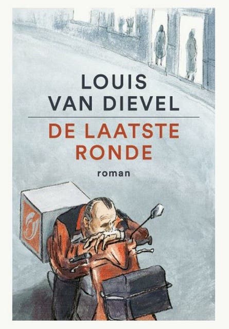 De laatste ronde – omslag van het luisterboek van Louis van Dievel