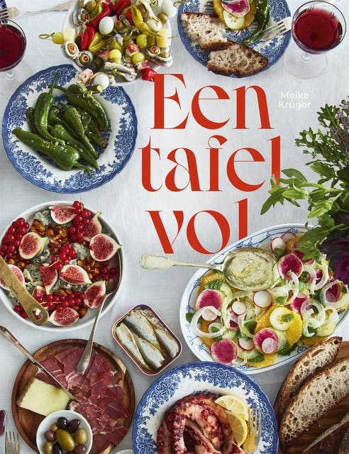 Een tafel vol – omslag van het luisterboek van Meike Krüger