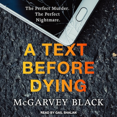 A Text Before Dying – omslag til lydbogen af McGarvey Black